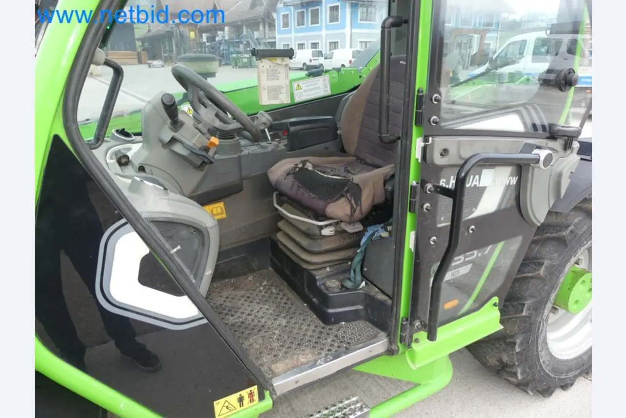 Kompakter Teleskoplader MERLO TF35.7-115 und Kompostier-/Trennanlagensystem Compostdetective CD 3012-61