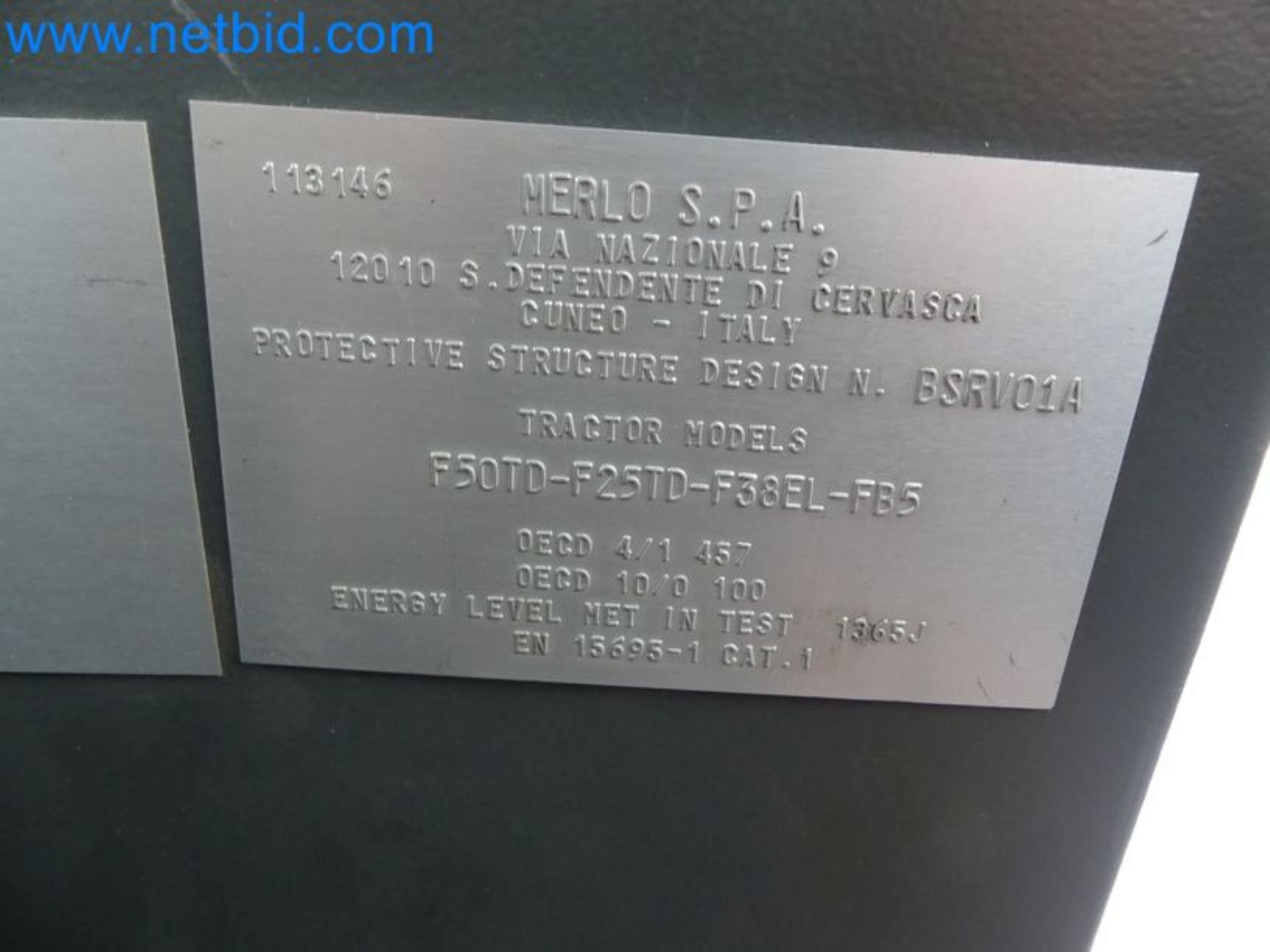 Compact telescopic handler MERLO TF35.7-115 and composting/separation system Compostdetective CD 3012-72