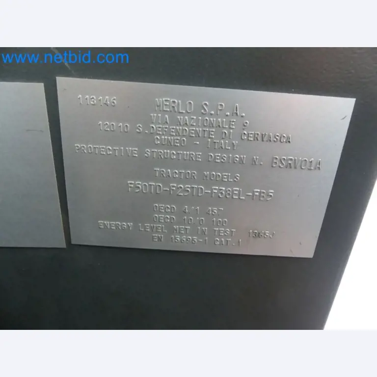 Kompakter Teleskoplader MERLO TF35.7-115 und Kompostier-/Trennanlagensystem Compostdetective CD 3012-72