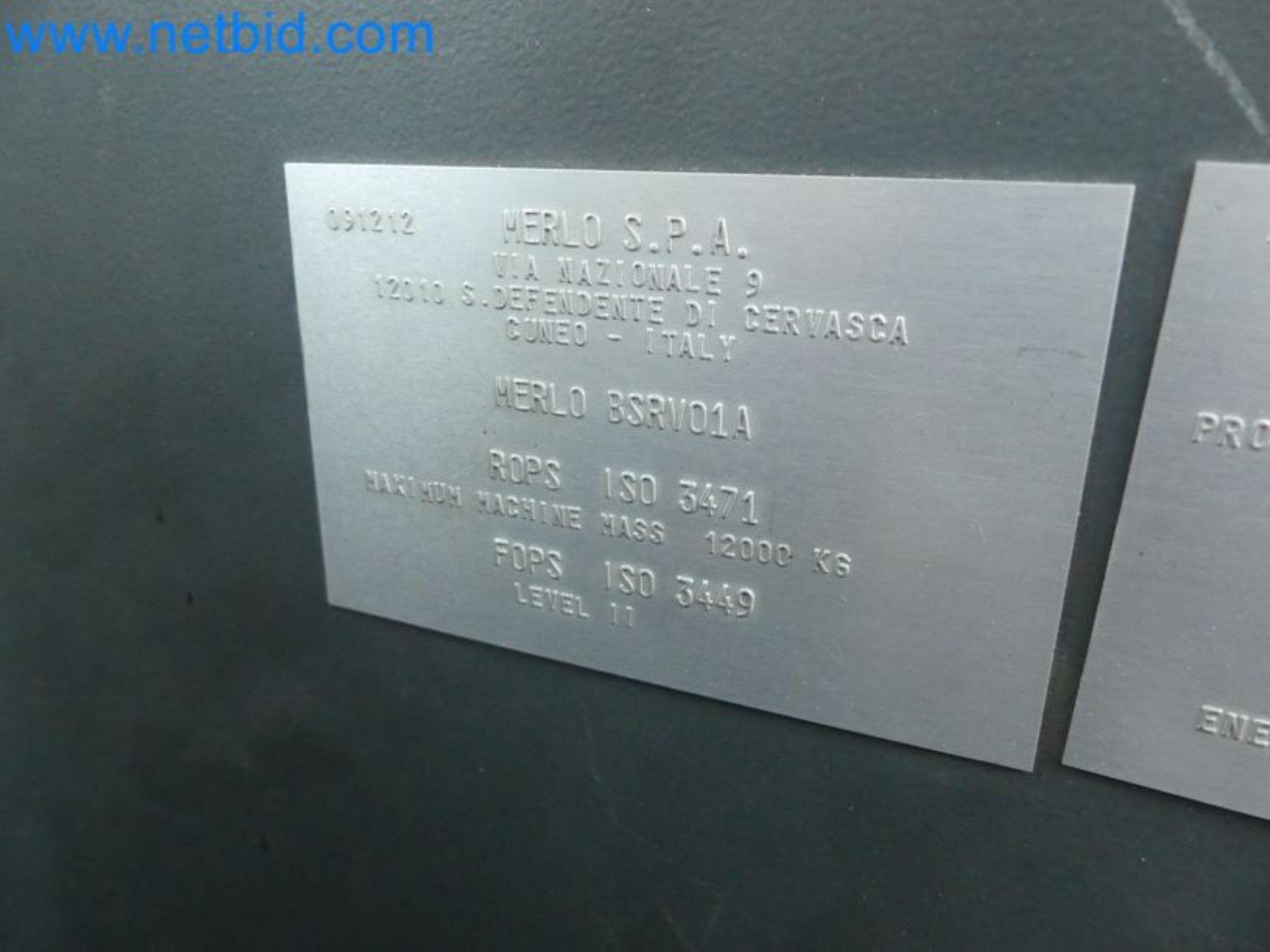 Compact telescopic handler MERLO TF35.7-115 and composting/separation system Compostdetective CD 3012-73