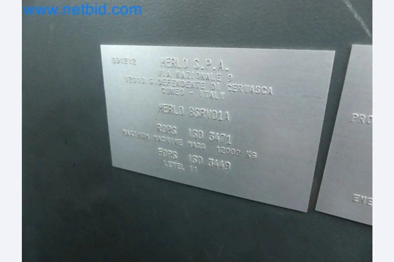 Kompakter Teleskoplader MERLO TF35.7-115 und Kompostier-/Trennanlagensystem Compostdetective CD 3012-73