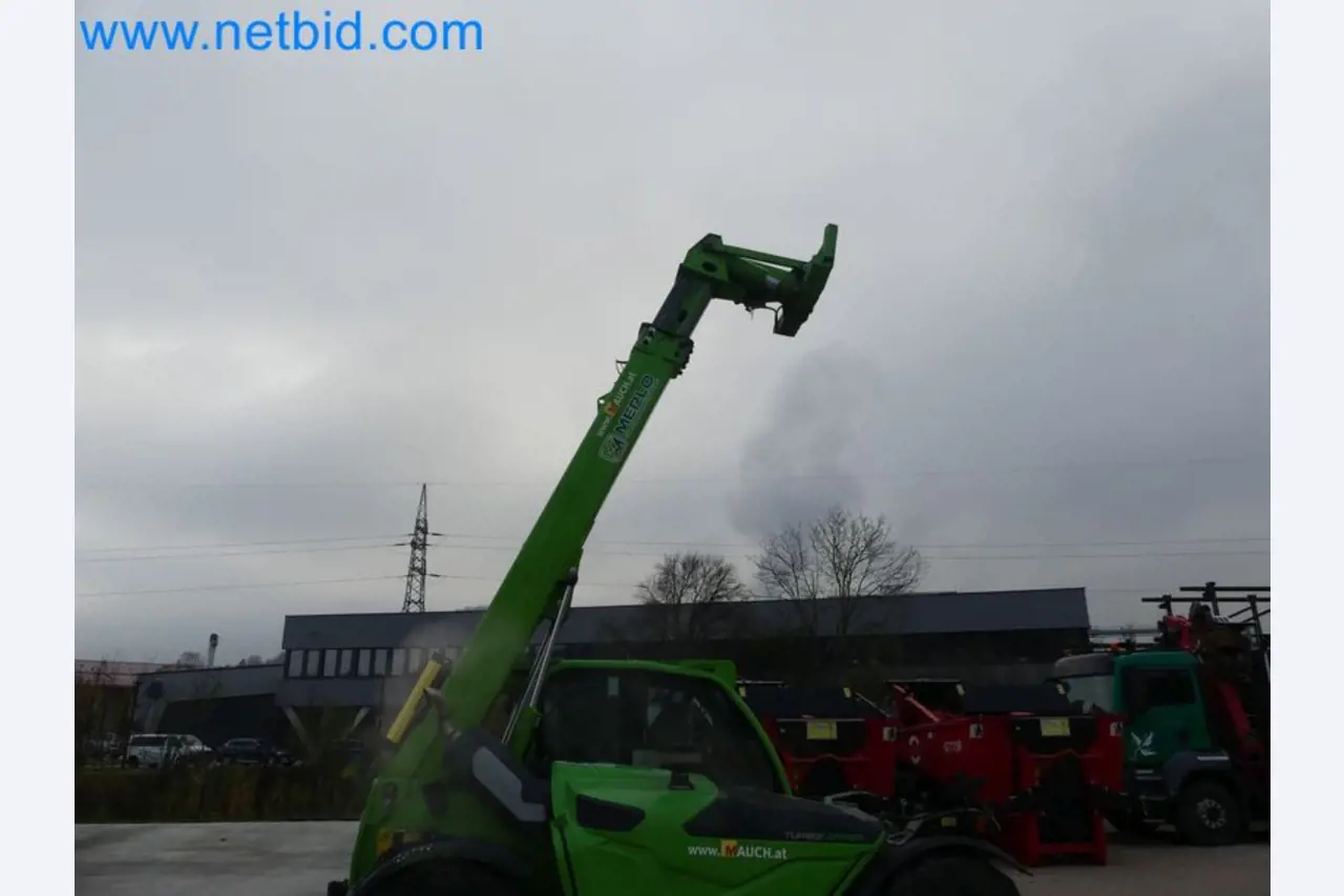 Kompakter Teleskoplader MERLO TF35.7-115 und Kompostier-/Trennanlagensystem Compostdetective CD 3012-76