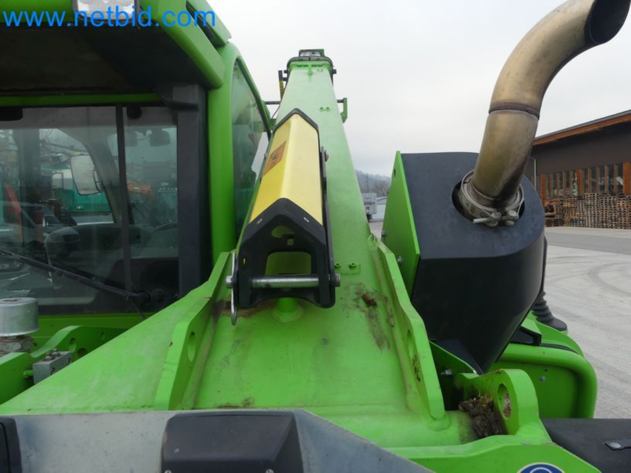 Compact telescopic handler MERLO TF35.7-115 and composting/separation system Compostdetective CD 3012-80