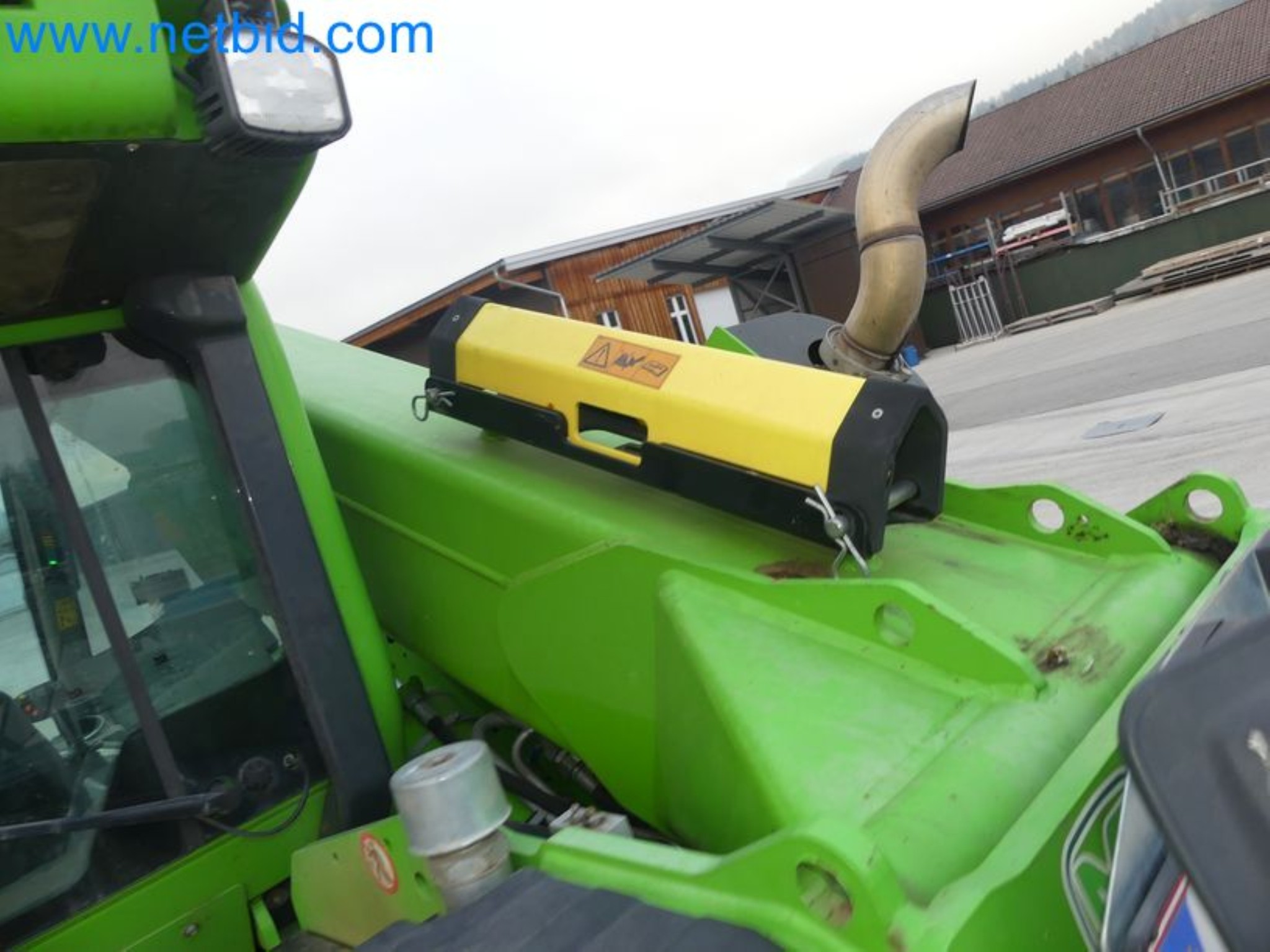 Compact telescopic handler MERLO TF35.7-115 and composting/separation system Compostdetective CD 3012-81