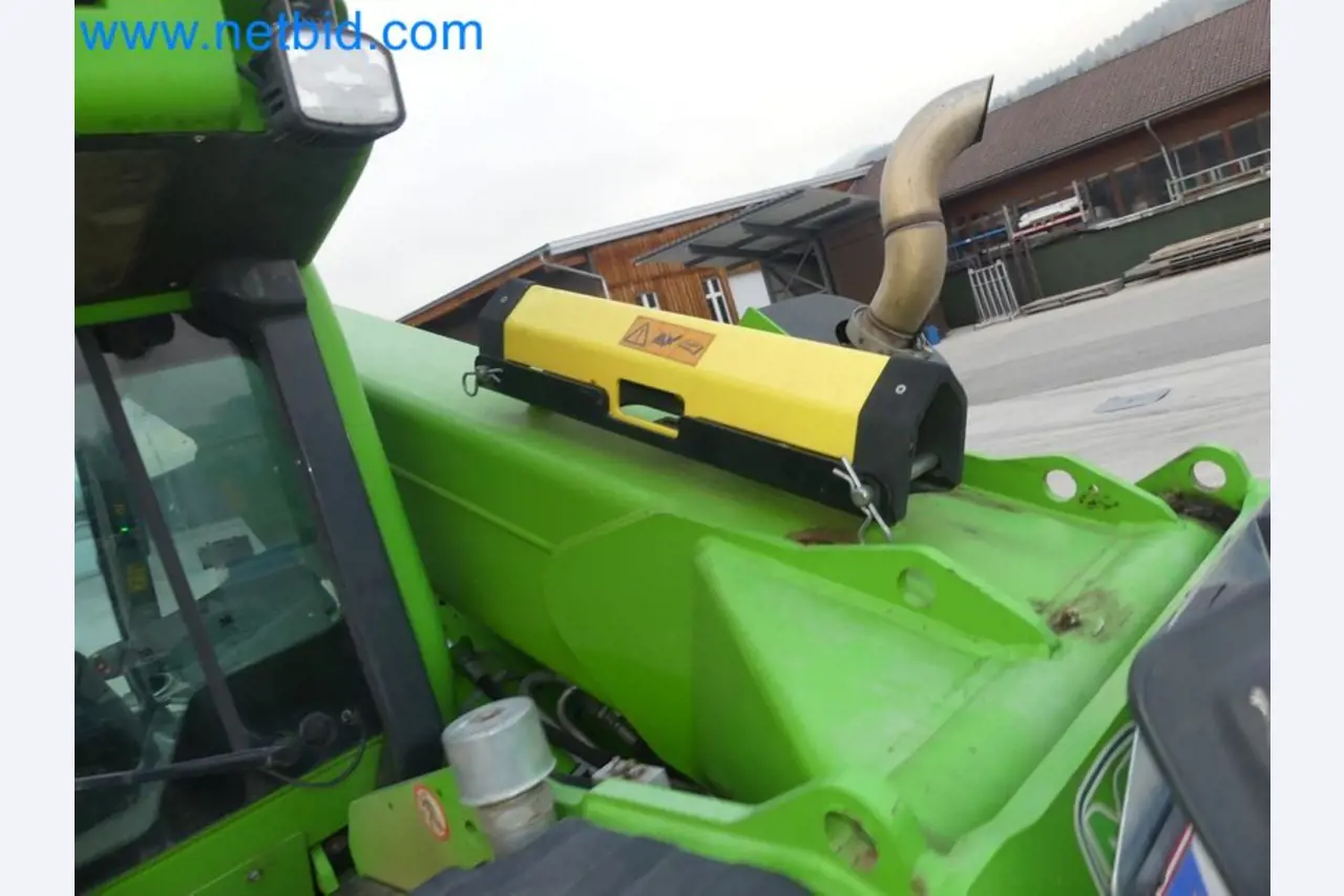 Kompakter Teleskoplader MERLO TF35.7-115 und Kompostier-/Trennanlagensystem Compostdetective CD 3012-81