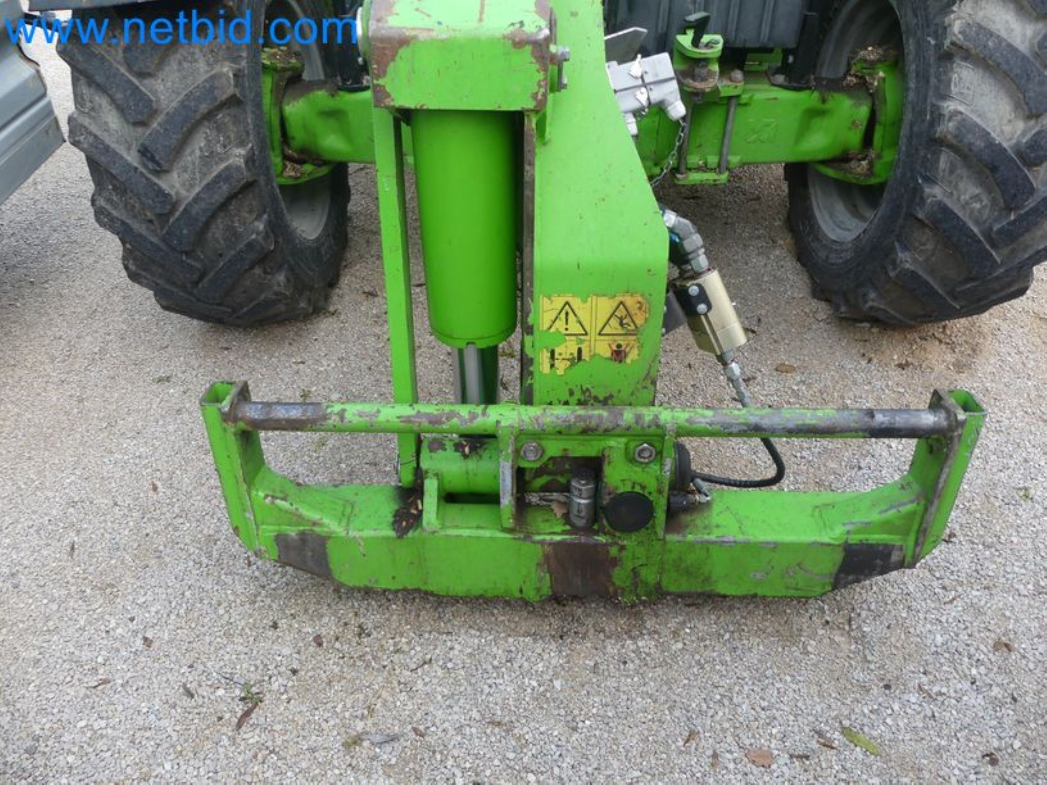 Compact telescopic handler MERLO TF35.7-115 and composting/separation system Compostdetective CD 3012-88