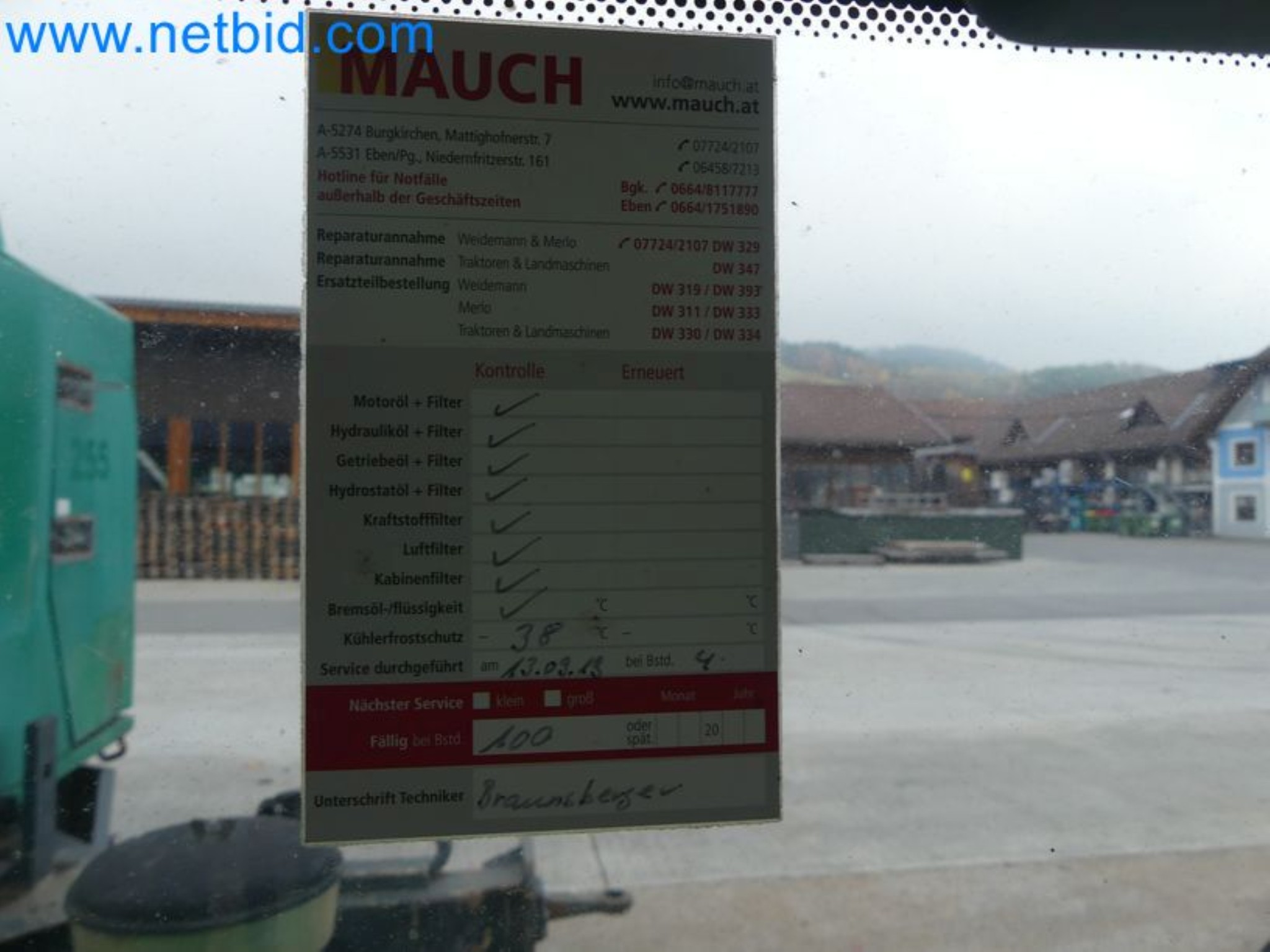 Compact telescopic handler MERLO TF35.7-115 and composting/separation system Compostdetective CD 3012-90