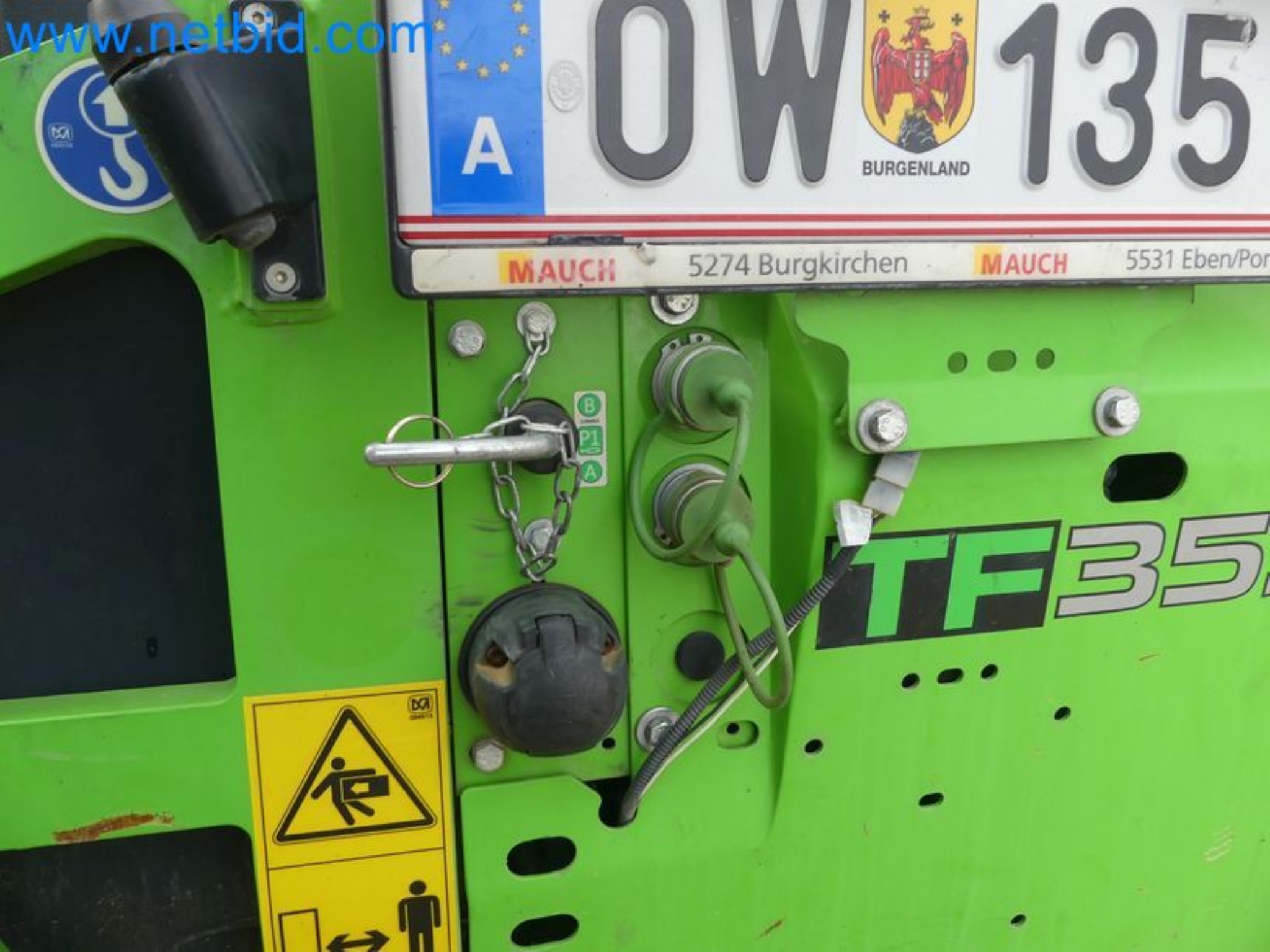 Compact telescopic handler MERLO TF35.7-115 and composting/separation system Compostdetective CD 3012-96