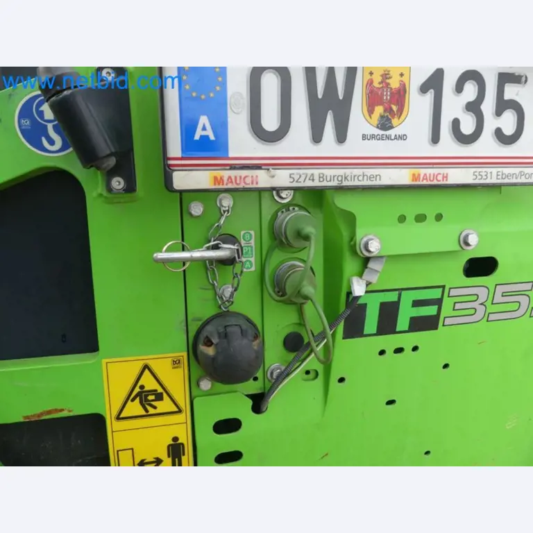 Kompakter Teleskoplader MERLO TF35.7-115 und Kompostier-/Trennanlagensystem Compostdetective CD 3012-96