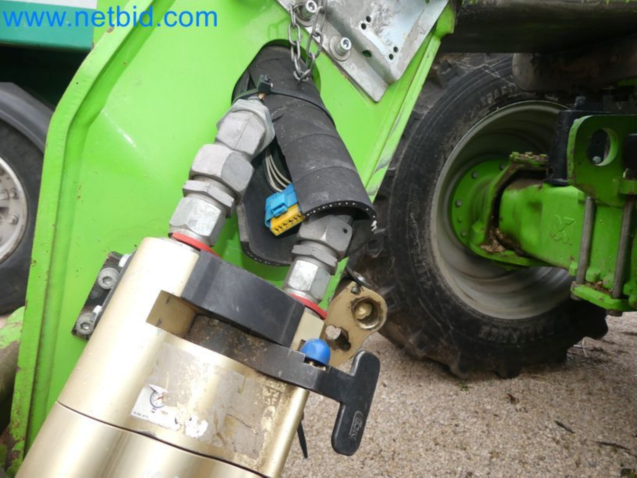 Compact telescopic handler MERLO TF35.7-115 and composting/separation system Compostdetective CD 3012-98