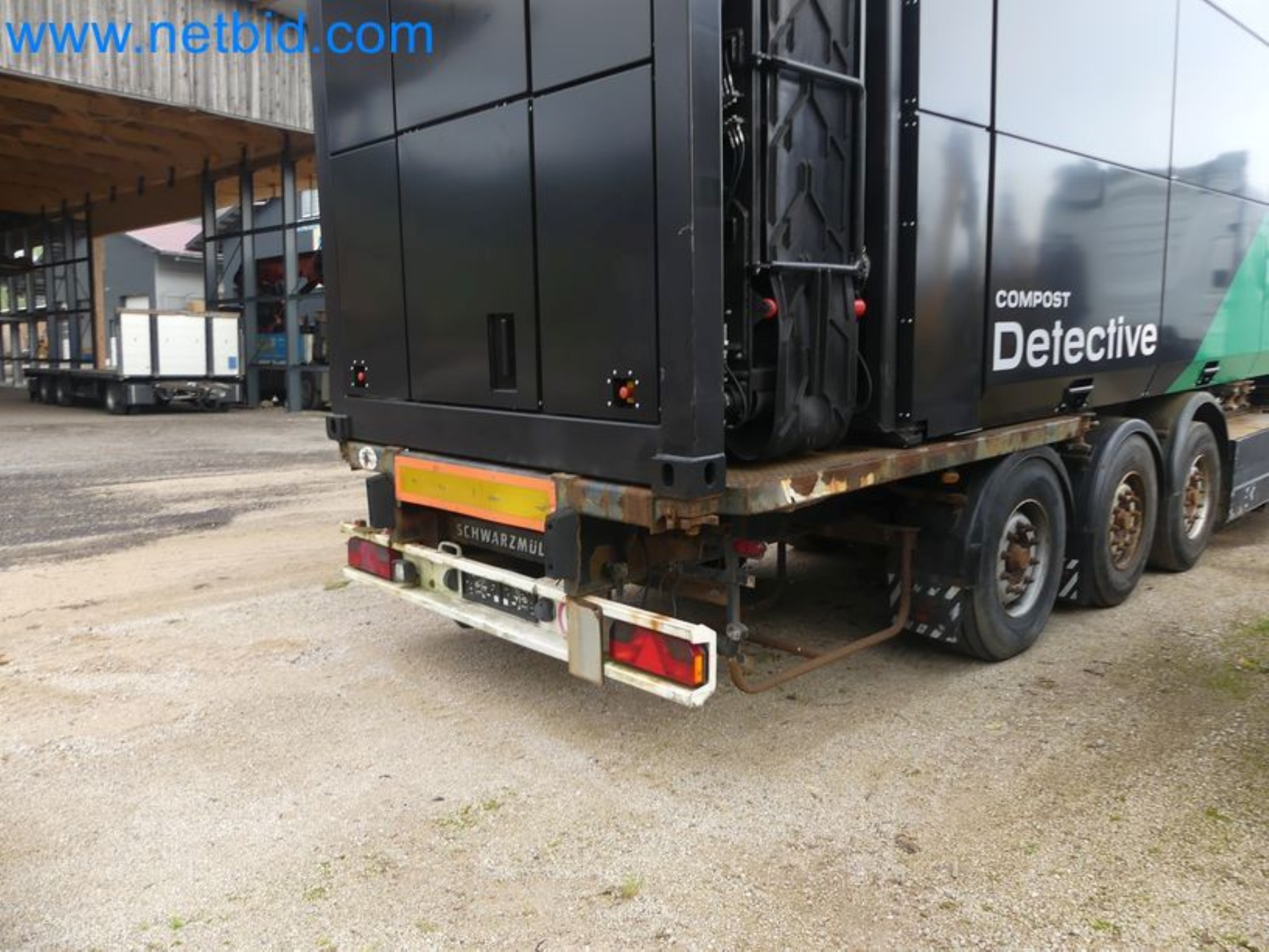 Kompakter Teleskoplader MERLO TF35.7-115 und Kompostier-/Trennanlagensystem Compostdetective CD 3012-11