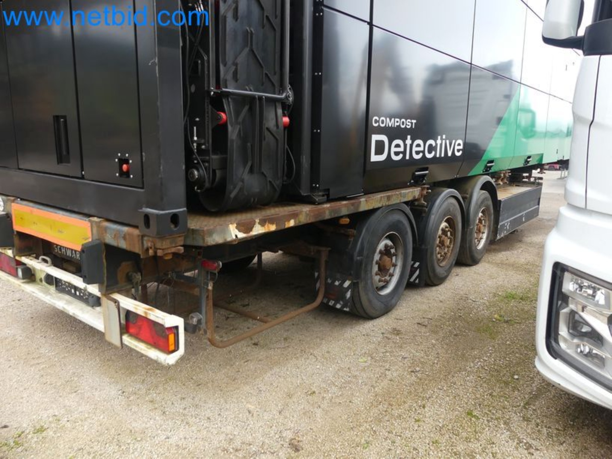 Kompakter Teleskoplader MERLO TF35.7-115 und Kompostier-/Trennanlagensystem Compostdetective CD 3012-13