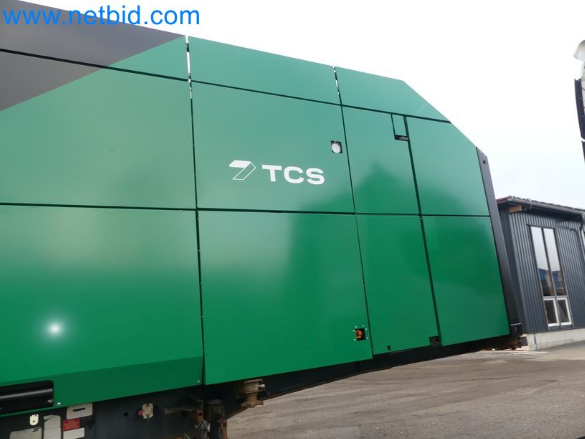 Kompakter Teleskoplader MERLO TF35.7-115 und Kompostier-/Trennanlagensystem Compostdetective CD 3012-18