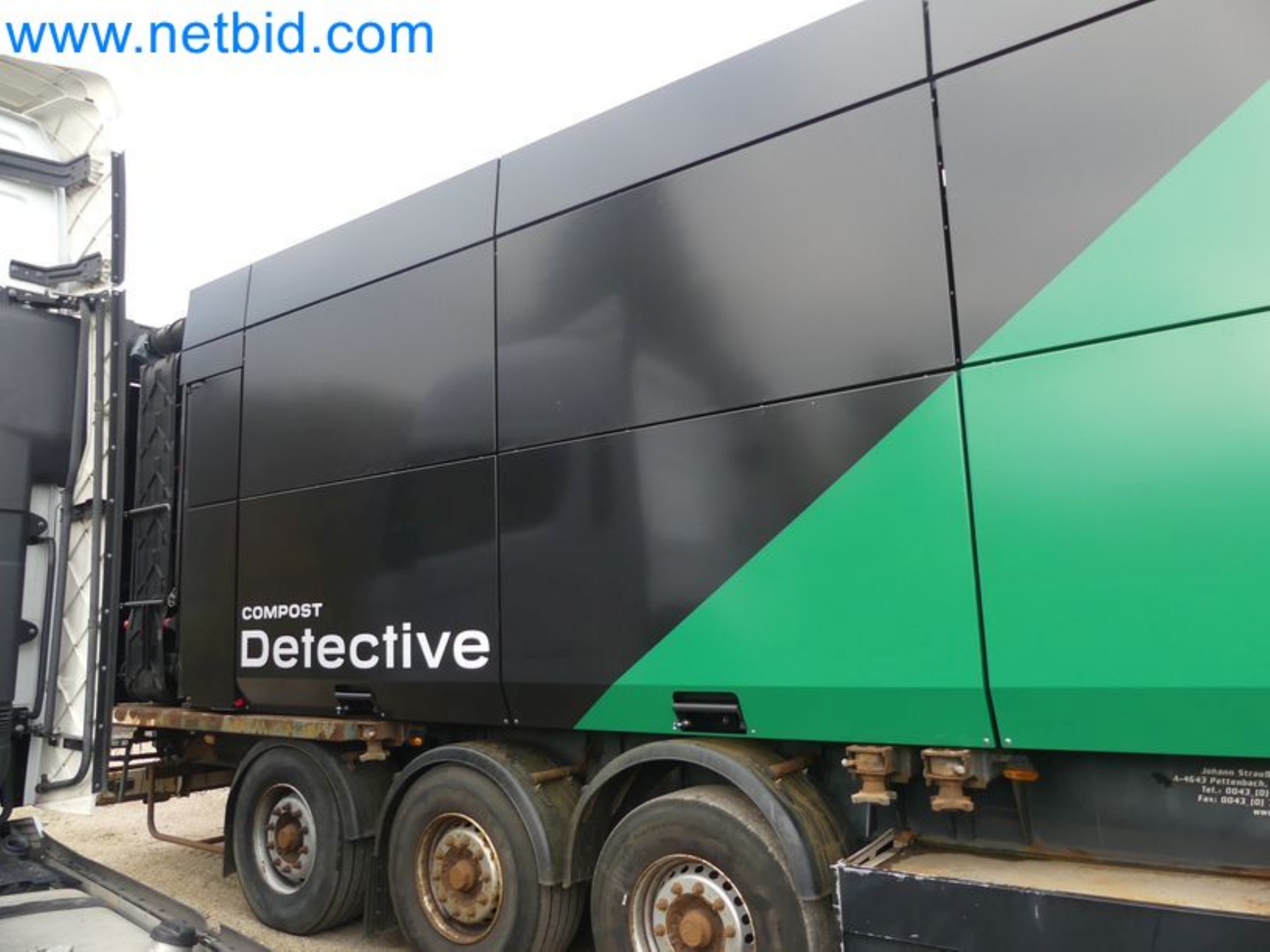 Kompakter Teleskoplader MERLO TF35.7-115 und Kompostier-/Trennanlagensystem Compostdetective CD 3012-19