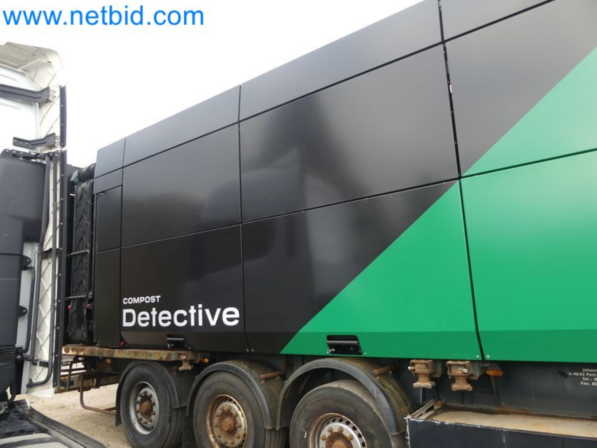 Kompakter Teleskoplader MERLO TF35.7-115 und Kompostier-/Trennanlagensystem Compostdetective CD 3012-20