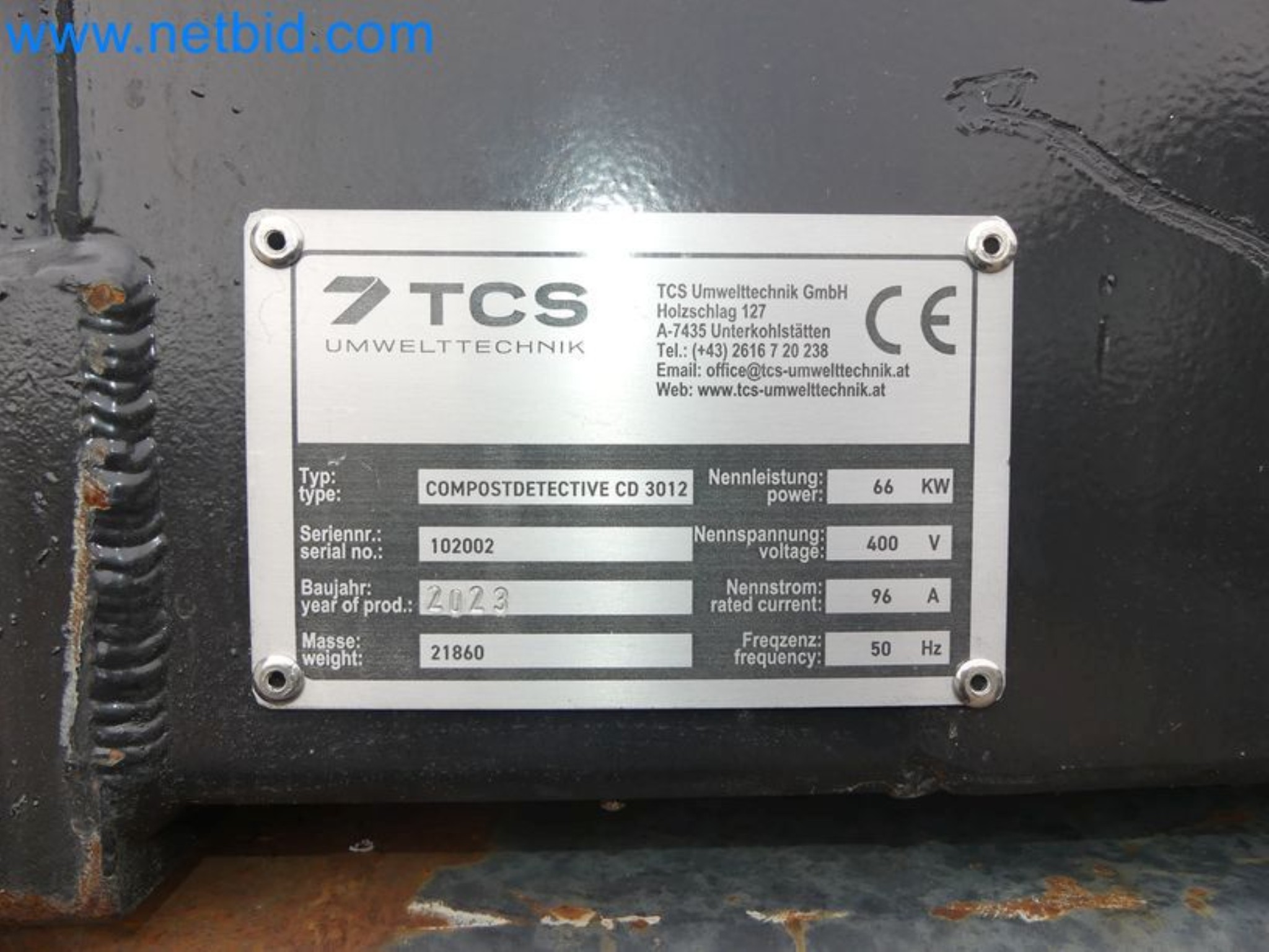 Kompakter Teleskoplader MERLO TF35.7-115 und Kompostier-/Trennanlagensystem Compostdetective CD 3012-29