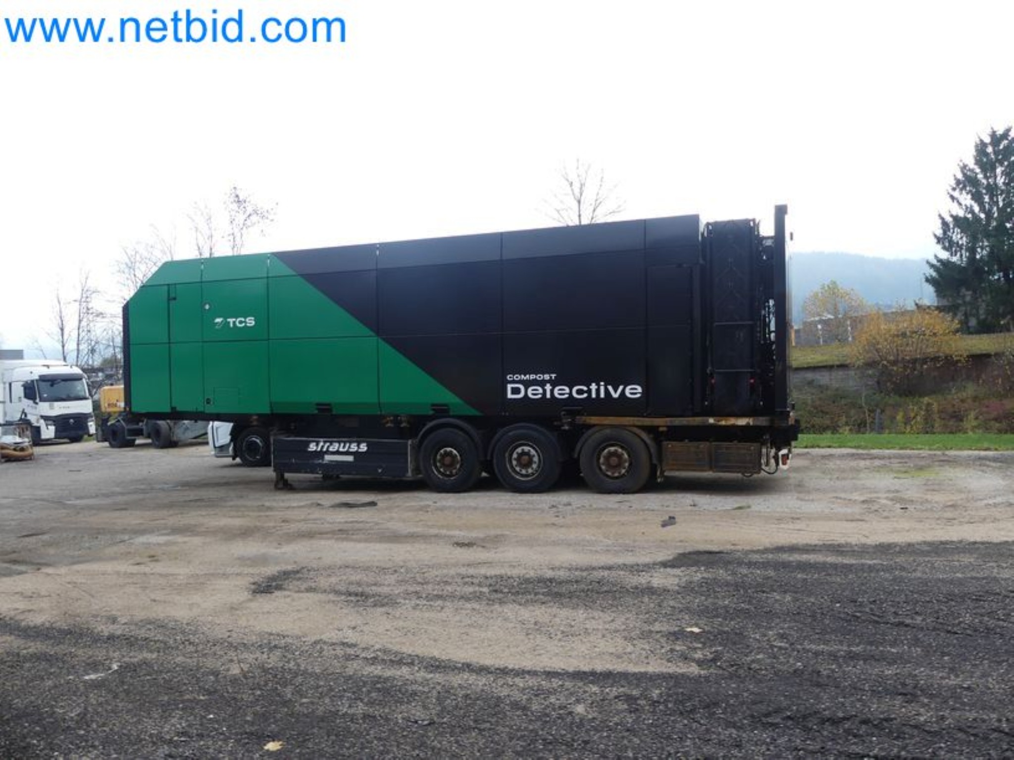 Kompakter Teleskoplader MERLO TF35.7-115 und Kompostier-/Trennanlagensystem Compostdetective CD 3012-2