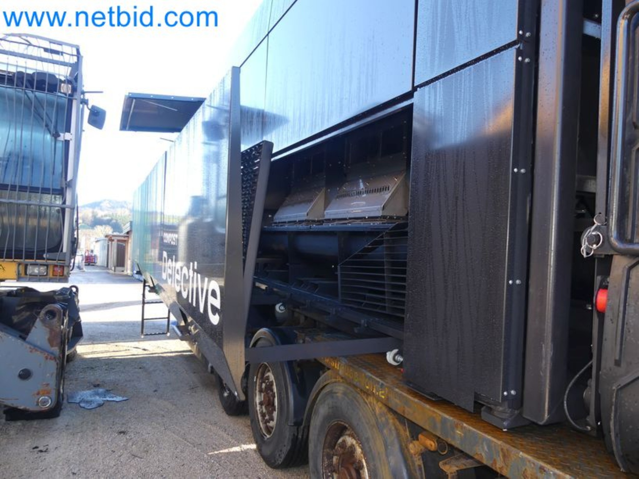 Kompakter Teleskoplader MERLO TF35.7-115 und Kompostier-/Trennanlagensystem Compostdetective CD 3012-39