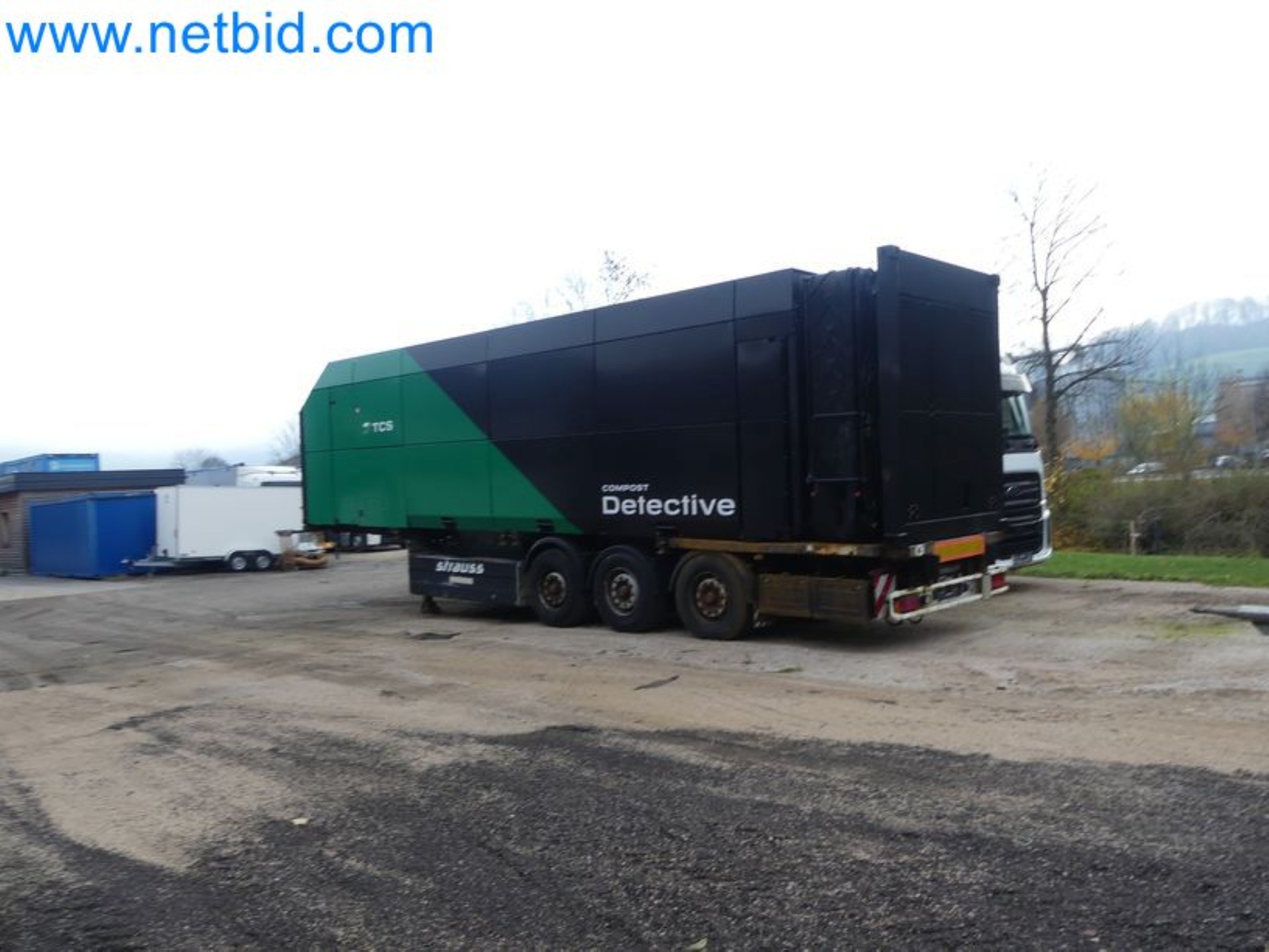 Kompakter Teleskoplader MERLO TF35.7-115 und Kompostier-/Trennanlagensystem Compostdetective CD 3012-5