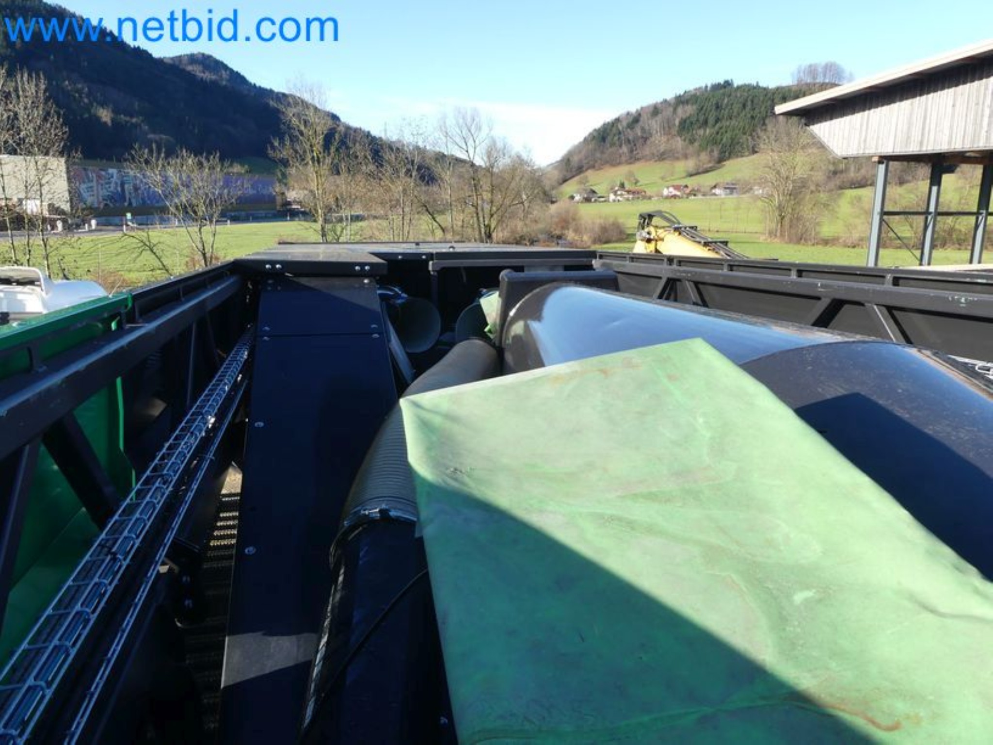 Kompakter Teleskoplader MERLO TF35.7-115 und Kompostier-/Trennanlagensystem Compostdetective CD 3012-71