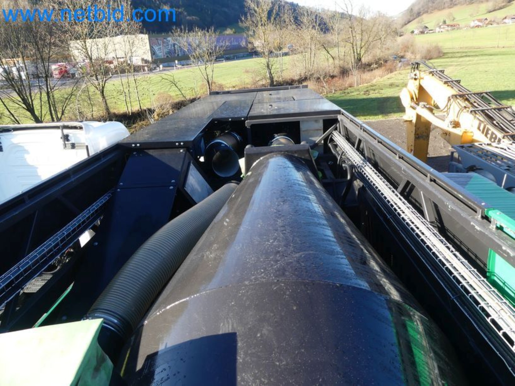 Kompakter Teleskoplader MERLO TF35.7-115 und Kompostier-/Trennanlagensystem Compostdetective CD 3012-74