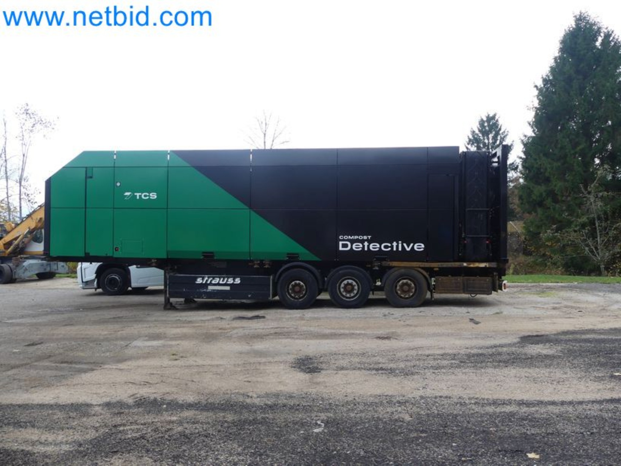 Kompakter Teleskoplader MERLO TF35.7-115 und Kompostier-/Trennanlagensystem Compostdetective CD 3012-78