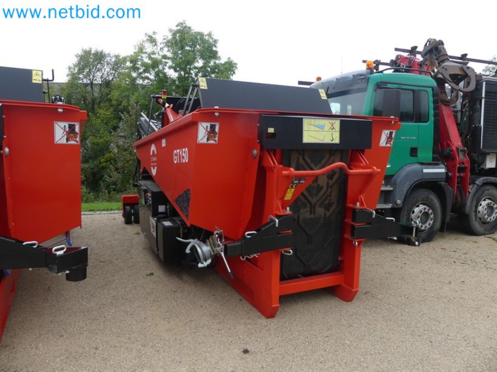 Chargeur télescopique compact MERLO TF35.7-115 et système de compostage/séparation Compostdetective CD 3012-38