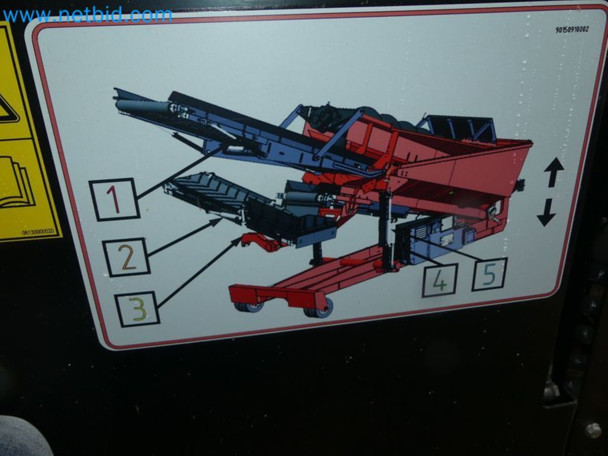 Manipulador telescópico compacto MERLO TF35.7-115 e sistema de compostagem/separação Compostdetective CD 3012-17
