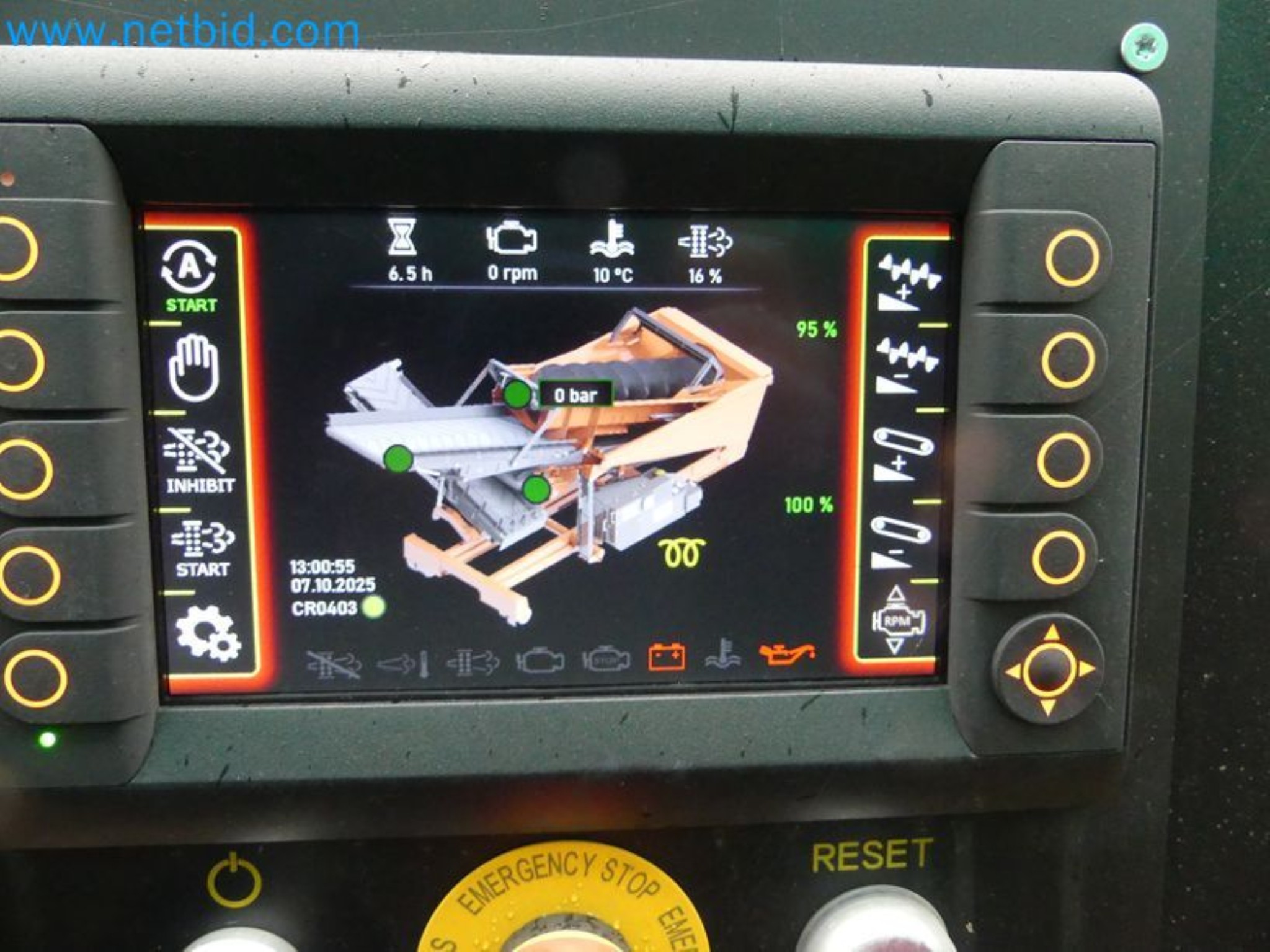 Manipulador telescópico compacto MERLO TF35.7-115 e sistema de compostagem/separação Compostdetective CD 3012-18