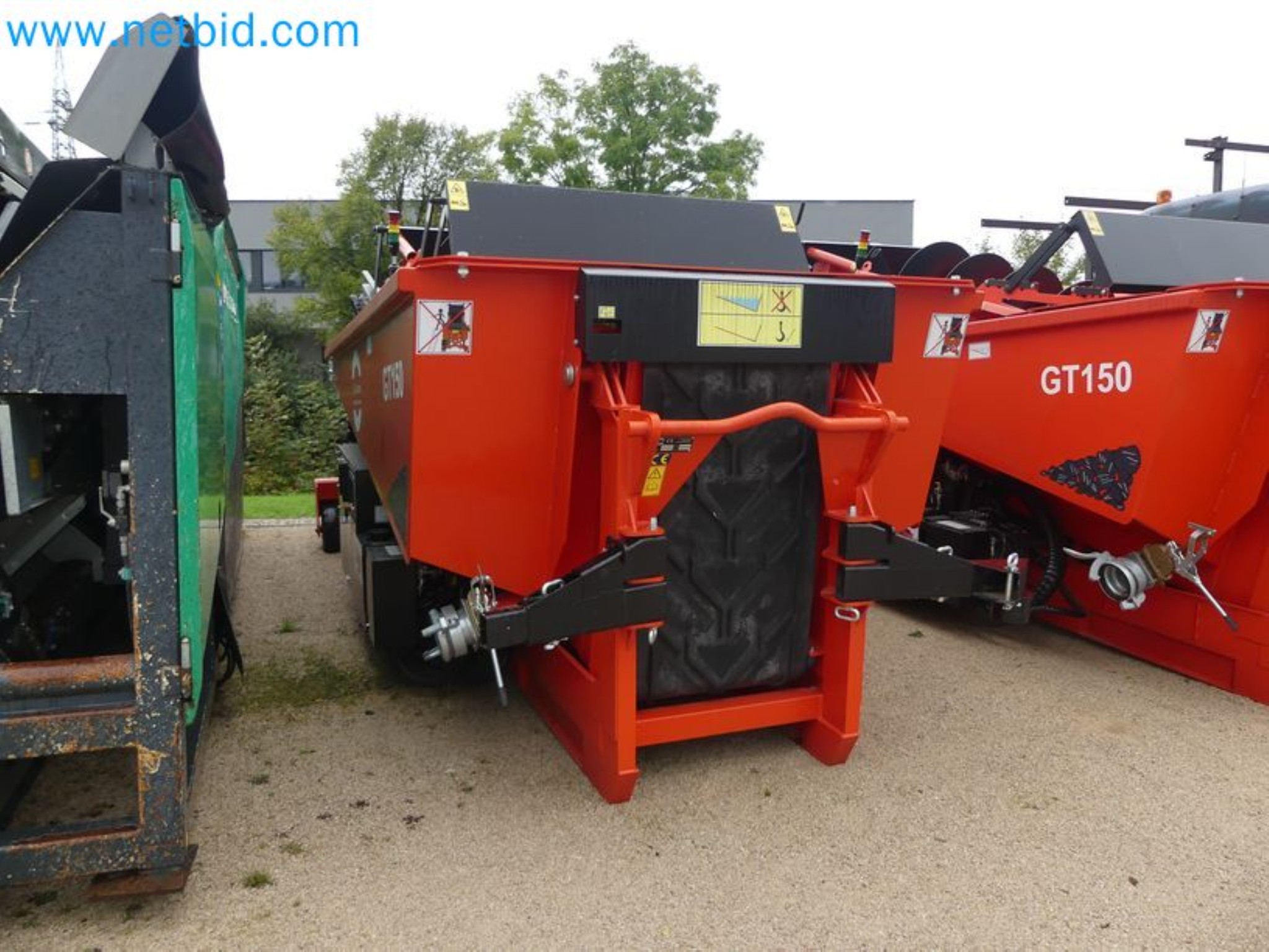 Manipulador telescópico compacto MERLO TF35.7-115 e sistema de compostagem/separação Compostdetective CD 3012-31