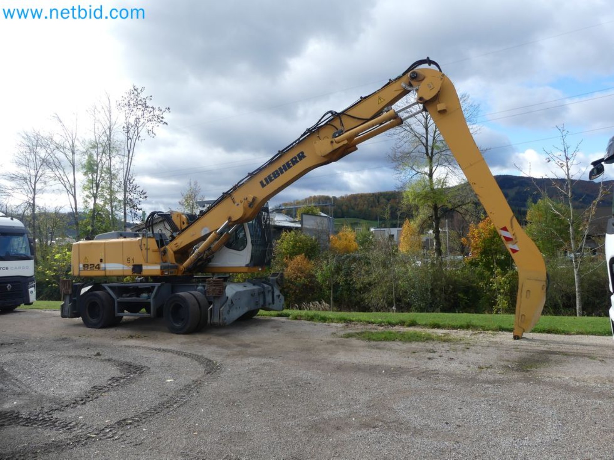 Kompakter Teleskoplader MERLO TF35.7-115 und Kompostier-/Trennanlagensystem Compostdetective CD 3012-1