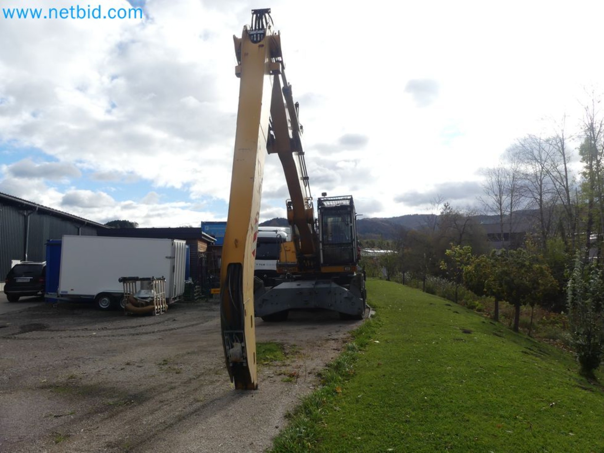 Kompakter Teleskoplader MERLO TF35.7-115 und Kompostier-/Trennanlagensystem Compostdetective CD 3012-2