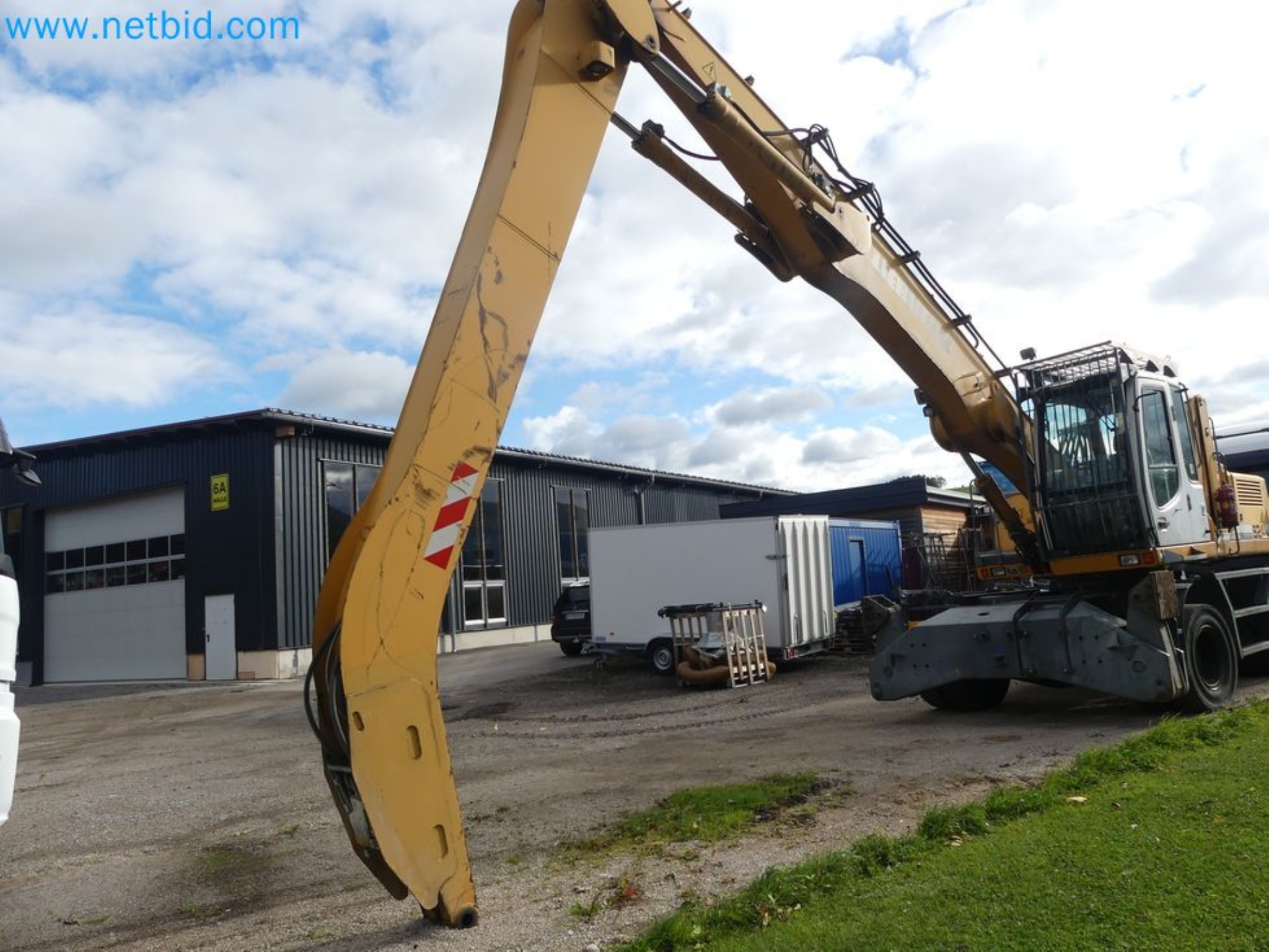 Kompakter Teleskoplader MERLO TF35.7-115 und Kompostier-/Trennanlagensystem Compostdetective CD 3012-4