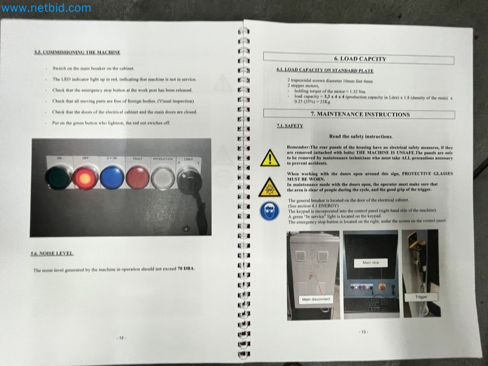 On behalf of Mess. MT Picture Display Germany GmbH formerly production facility for PANASONIC Colour Picture Tubes we are auctioning the well-maintained machinery and equipment.-83