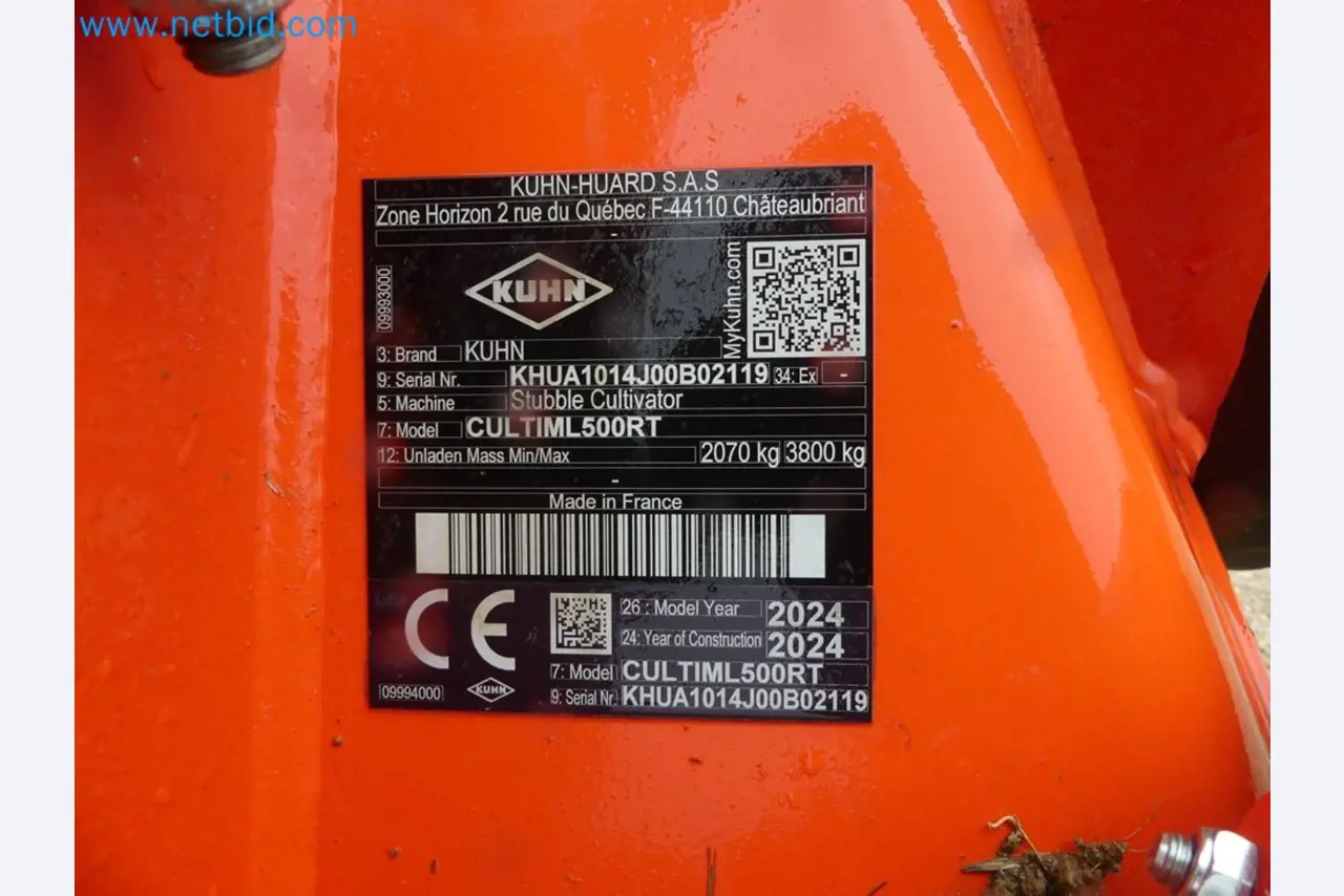 Zinkengrubber CULTIMER L500RT zur Stoppelbearbeitung -19