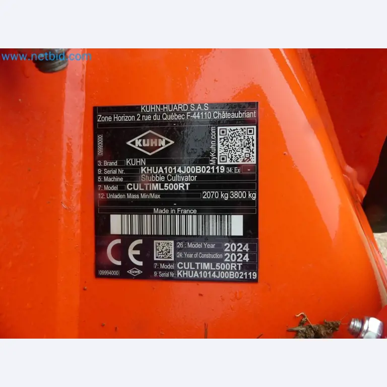 Zinkengrubber CULTIMER L500RT zur Stoppelbearbeitung -19