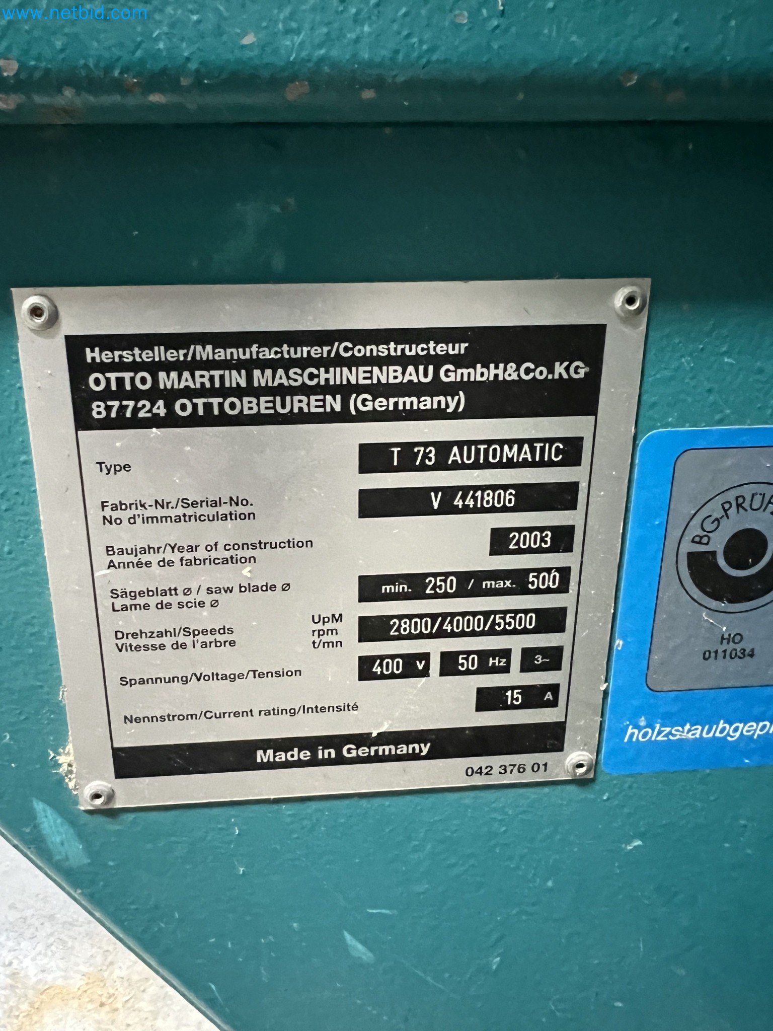 Insolvency liquidation – woodworking machinery for furniture manufacturing in Spain-12