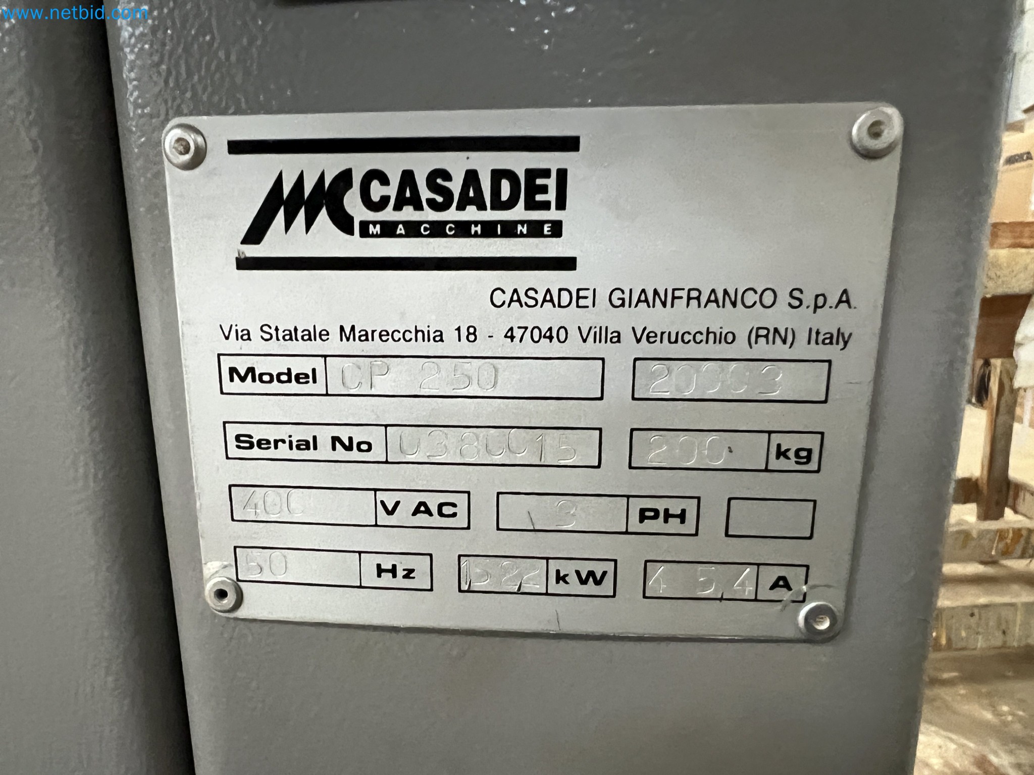 Insolvency liquidation – woodworking machinery for furniture manufacturing in Spain-5