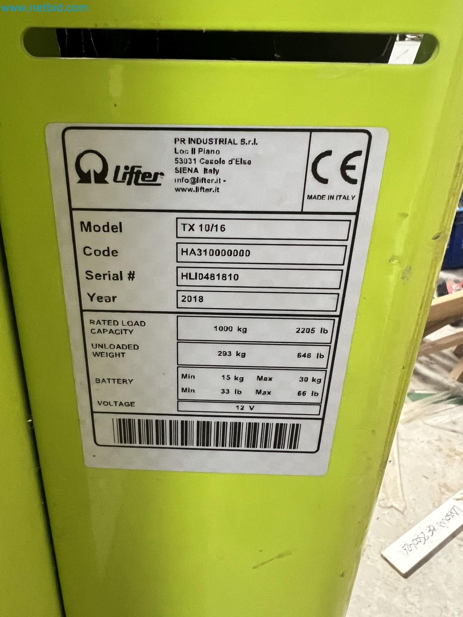 Insolvency liquidation – woodworking machinery for furniture manufacturing in Spain-6