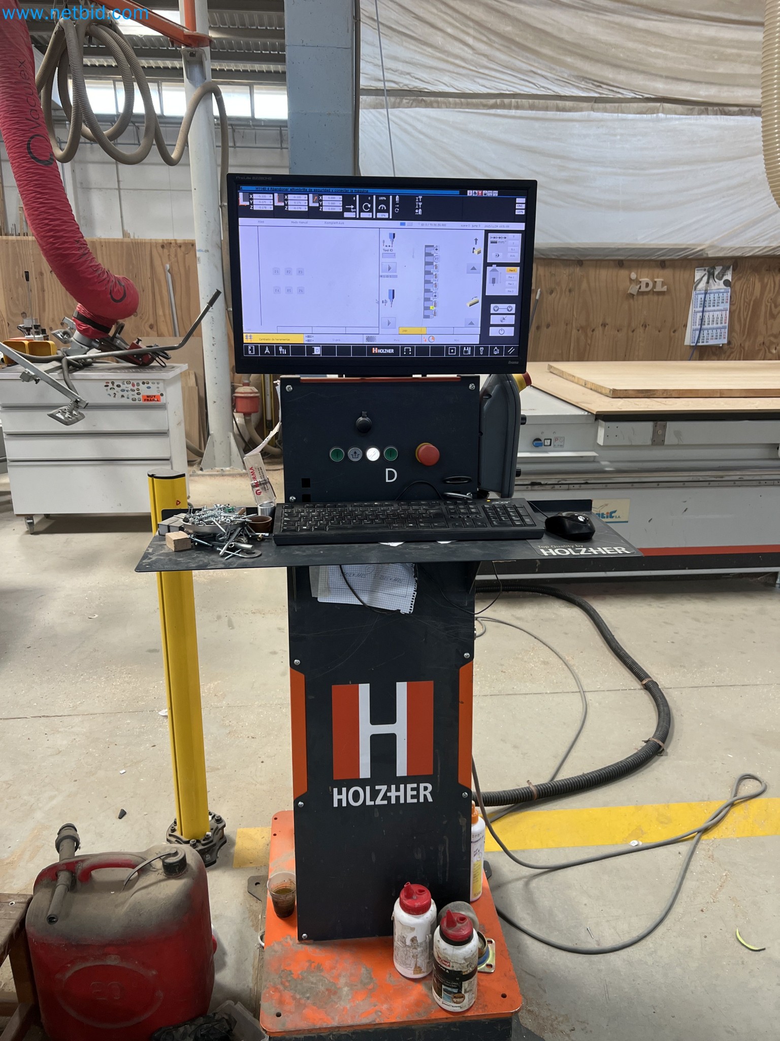 Insolvency liquidation – woodworking machinery for furniture manufacturing in Spain-4