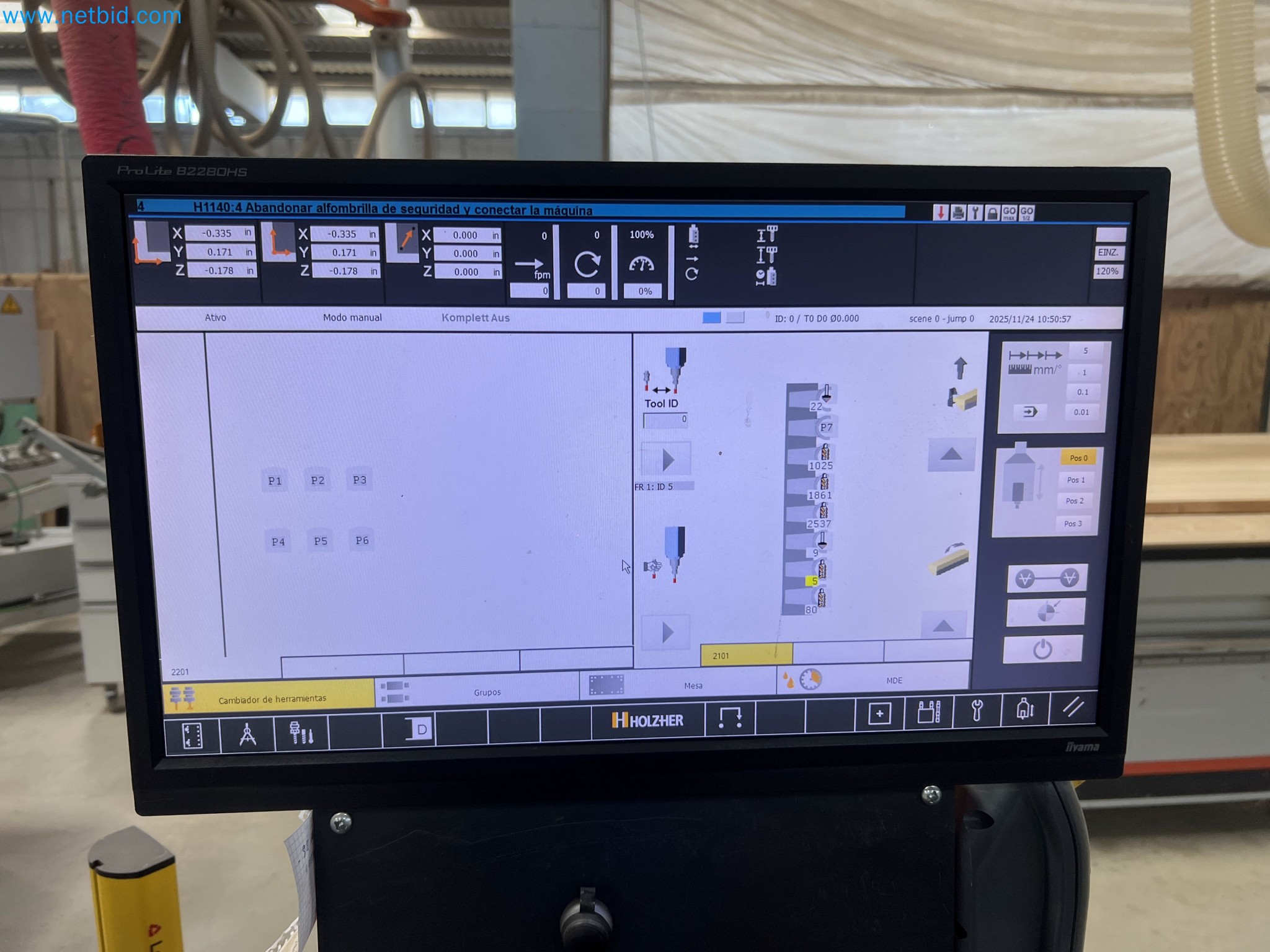 Insolvency liquidation – woodworking machinery for furniture manufacturing in Spain-5