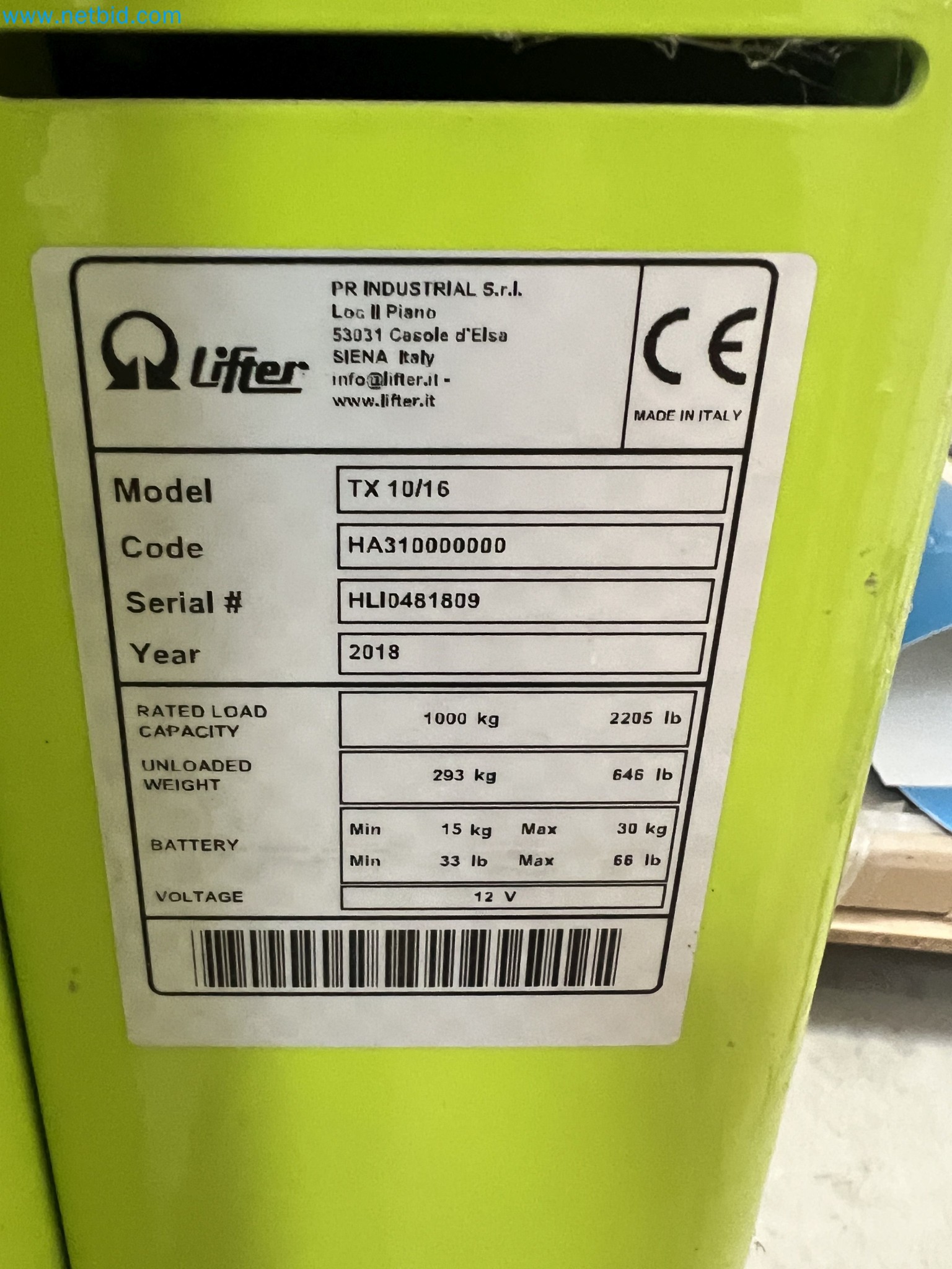 Insolvency liquidation – woodworking machinery for furniture manufacturing in Spain-6