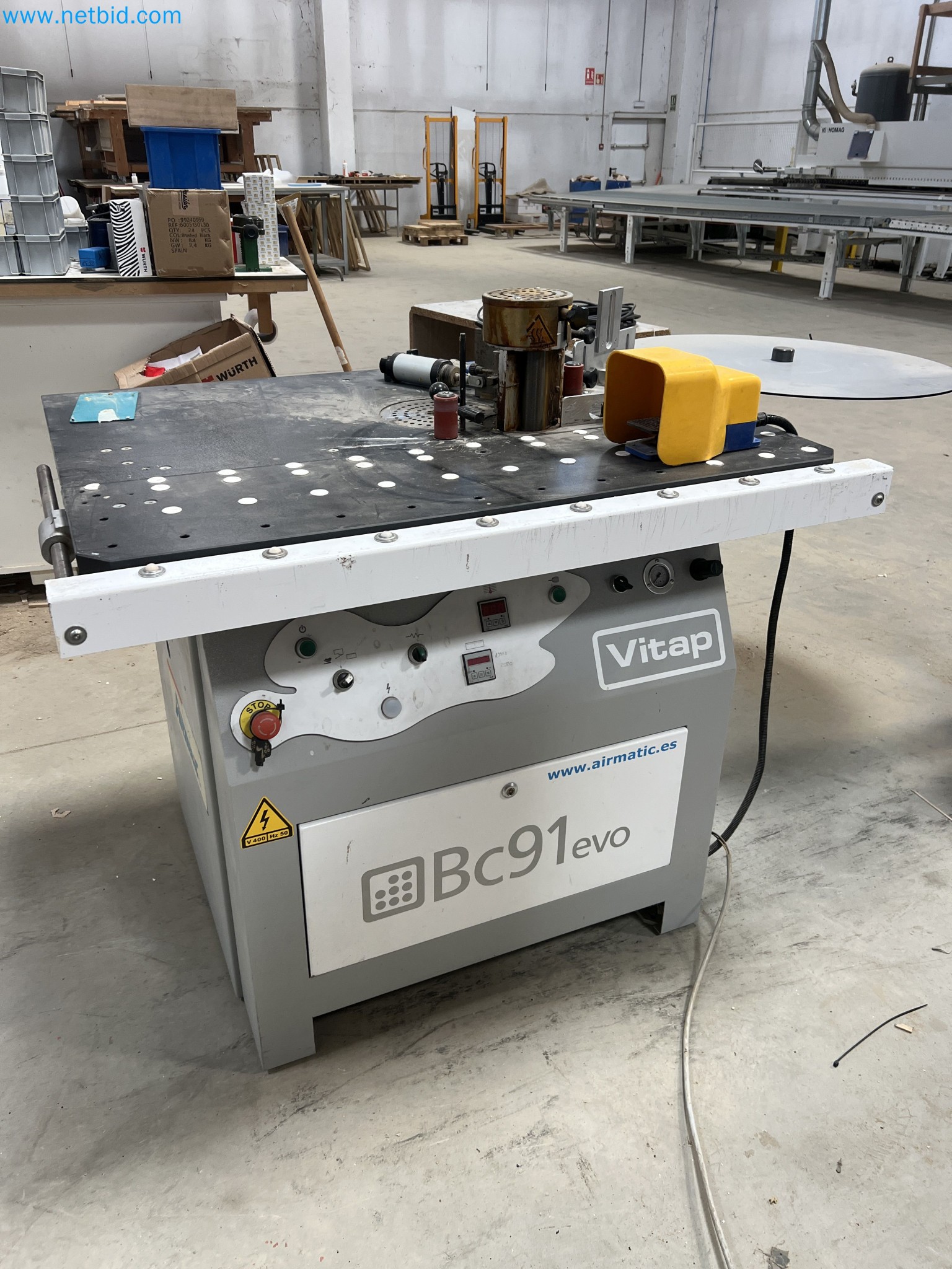 Insolvency liquidation – woodworking machinery for furniture manufacturing in Spain-1