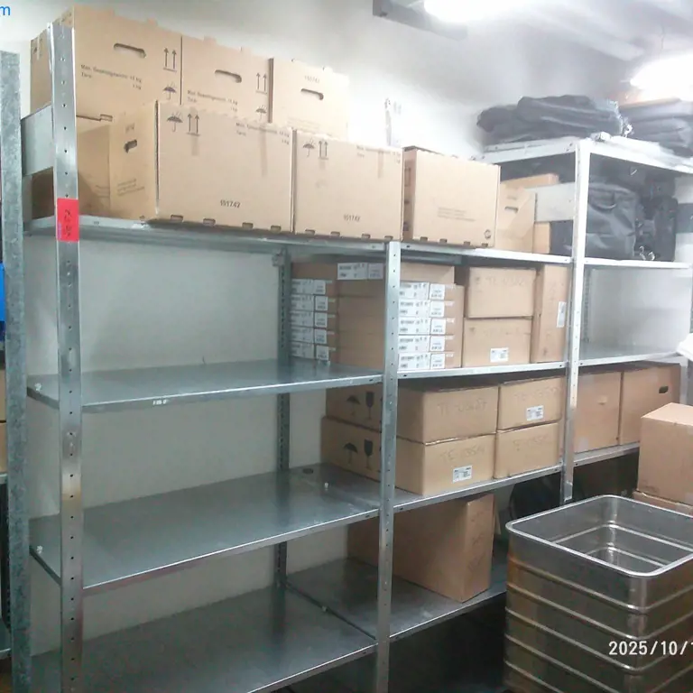 Metal shelving (later release)