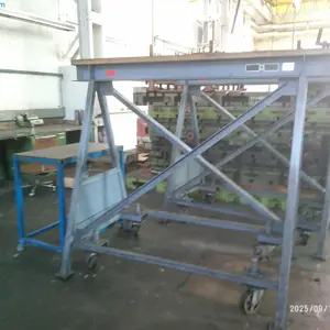 2 Mobile storage racks