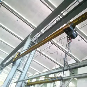 Wall-mounted slewing jib crane (K306.W2) Konecranes