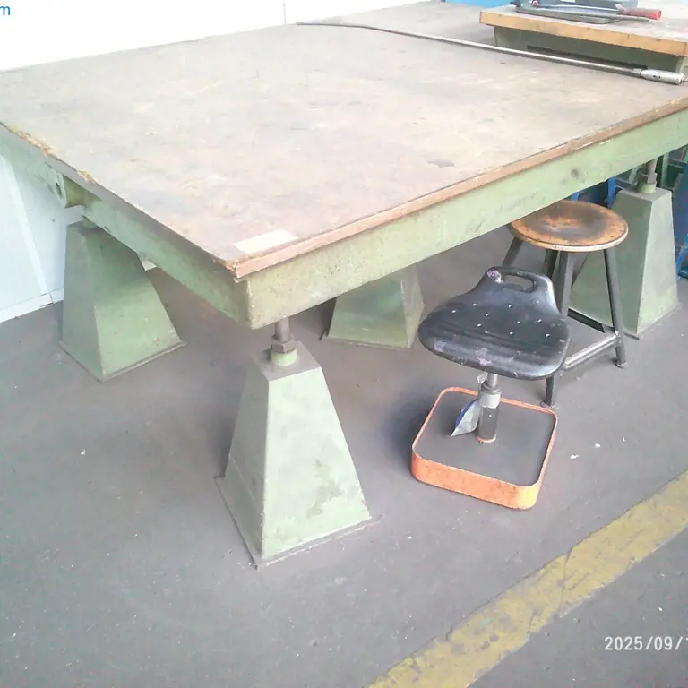 Steel work table