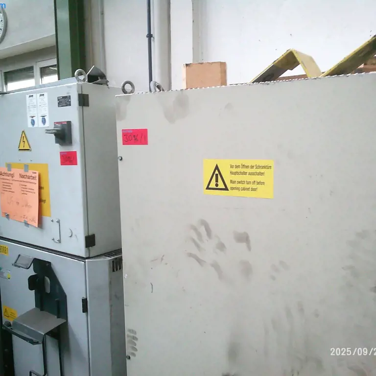 4 Switch cabinets Kuka/Bosch