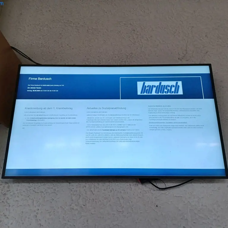 55" monitor