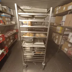 2 Convection trolley Blanco